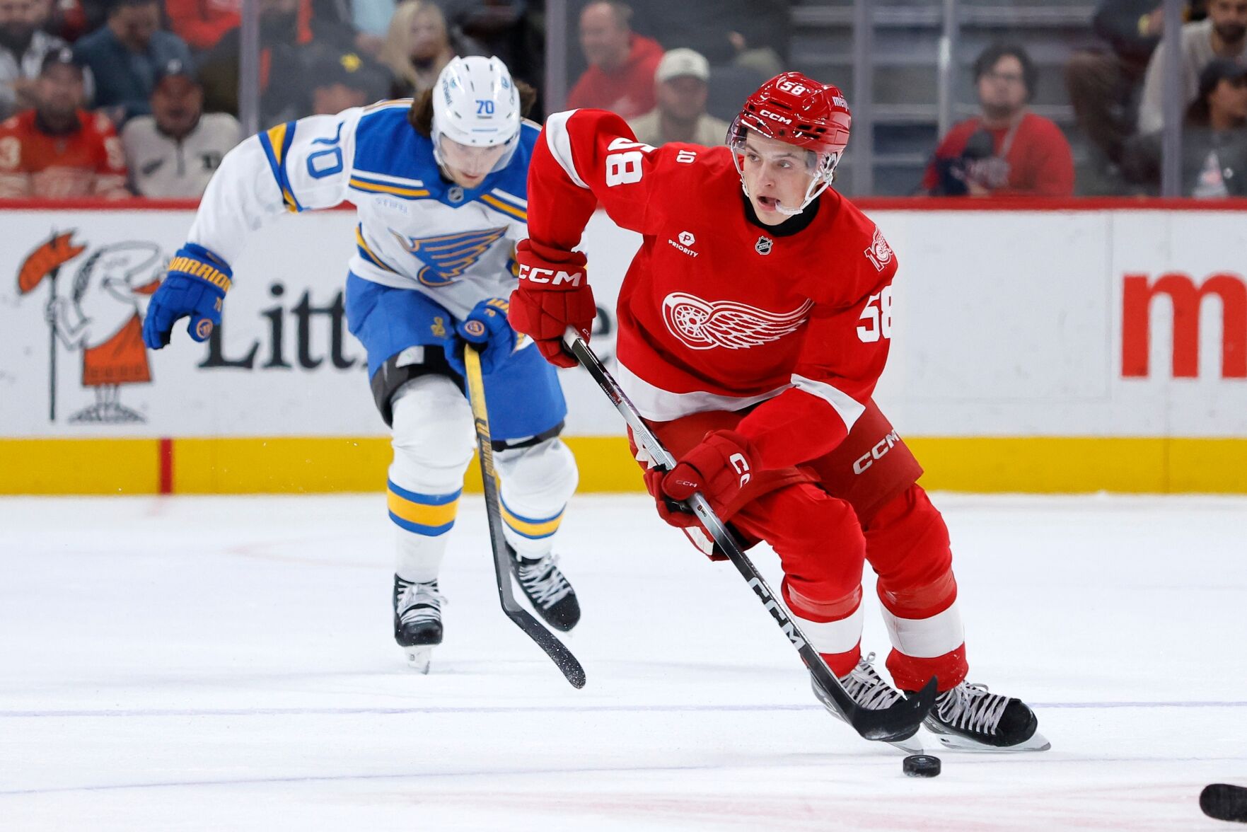 Blues Red Wings Hockey